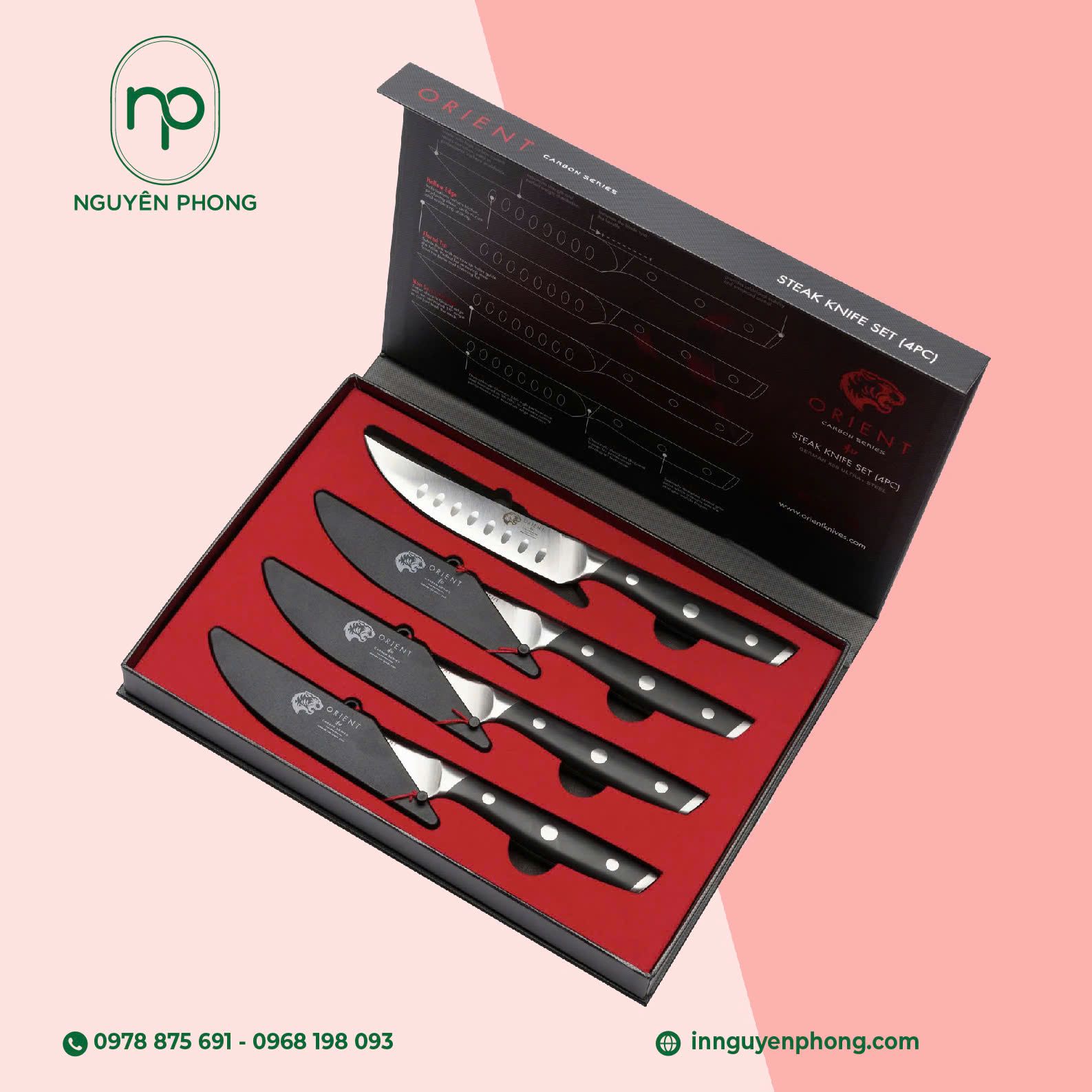 Hộp đựng dao - Bảo vệ tuyệt đối, gây ấn tượng tuyệt vời